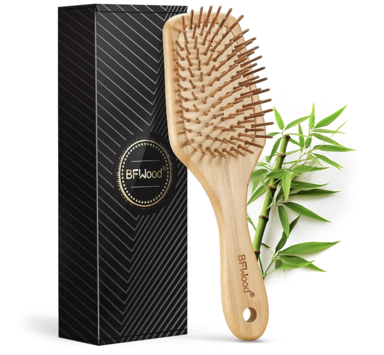 Bamboo brush hair