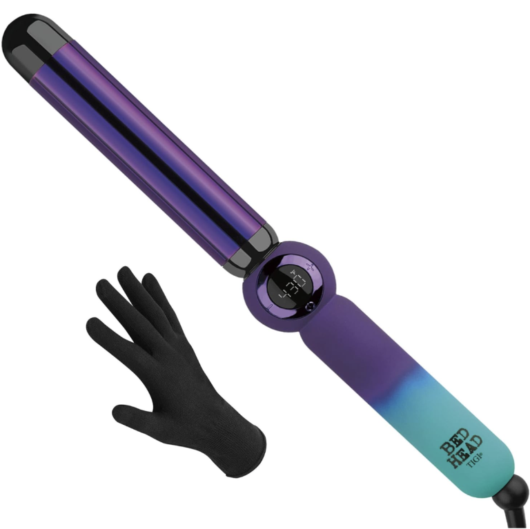 Wand curler hair